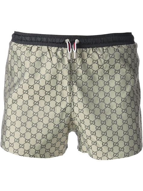 men's gucci swim shorts|Gucci one piece bathing suit.